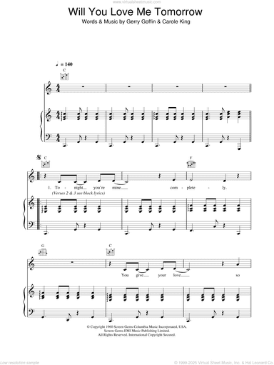 Will You Love Me Tomorrow (Will You Still Love Me Tomorrow)