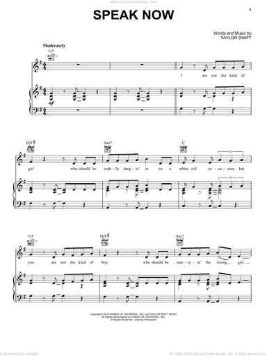 Speak Now