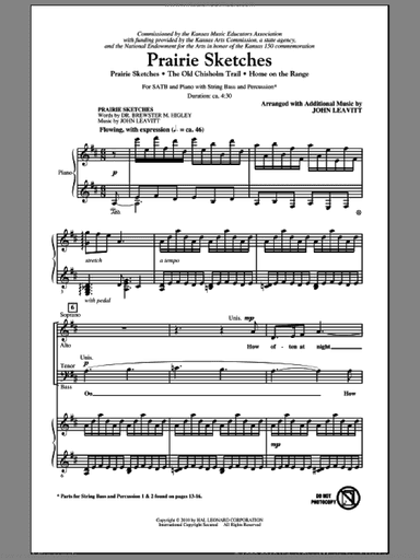 Prairie Sketches (Medley)