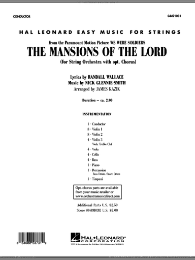 The Mansions Of The Lord (from We Were Soldiers)
