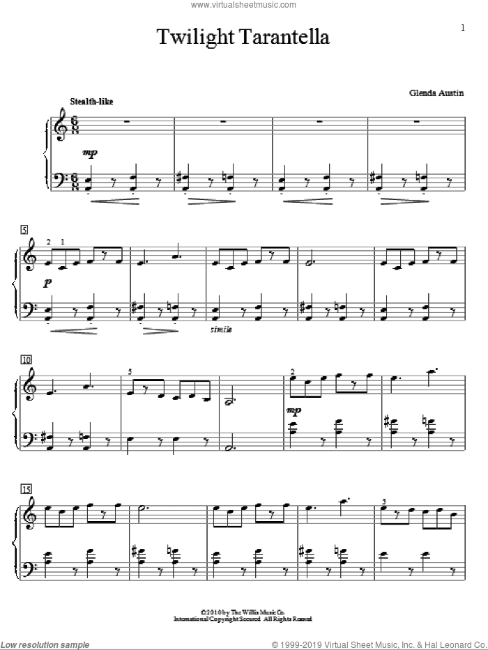 Twilight Tarantella