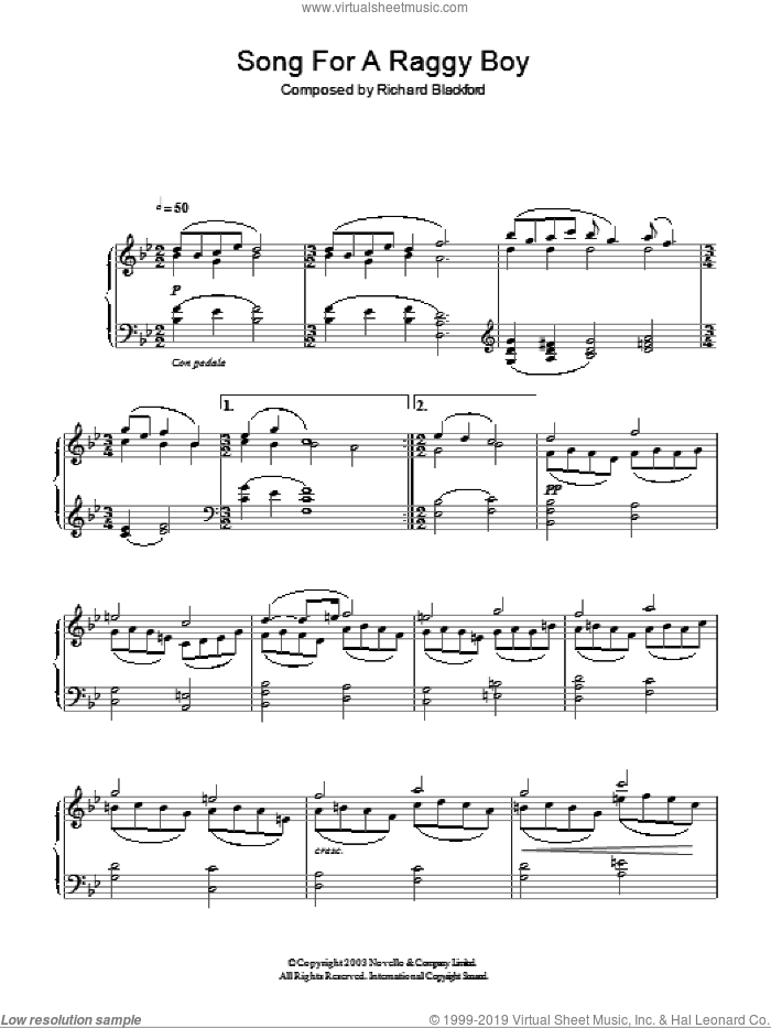 Song For A Raggy Boy
