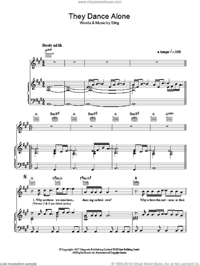 They Dance Alone (Gueca Solo)