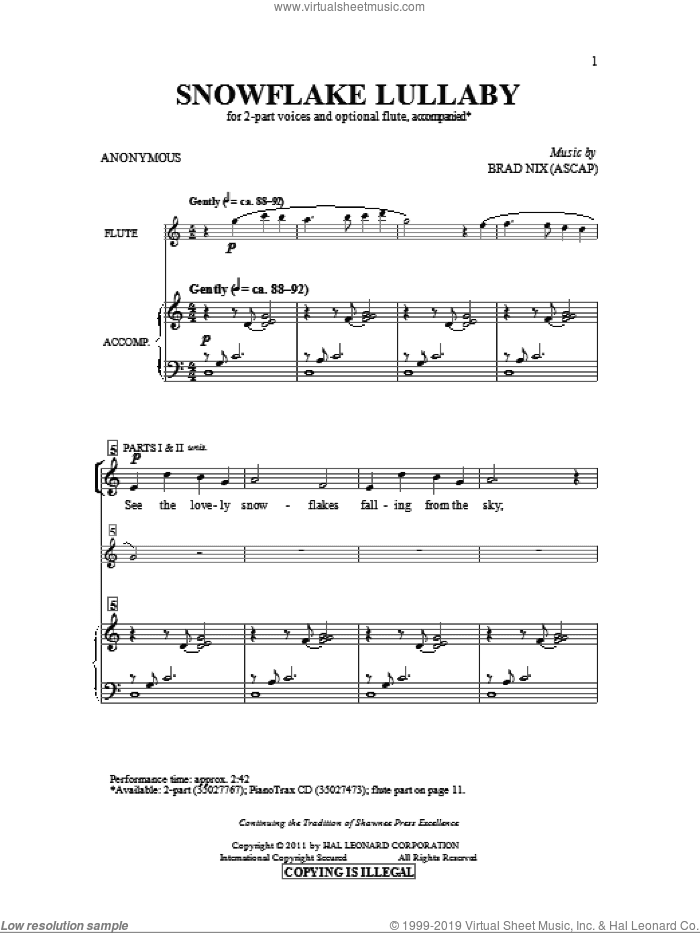 Snowflake Lullaby