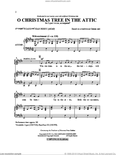 O Christmas Tree In The Attic