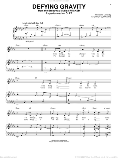 Defying Gravity (from Wicked)