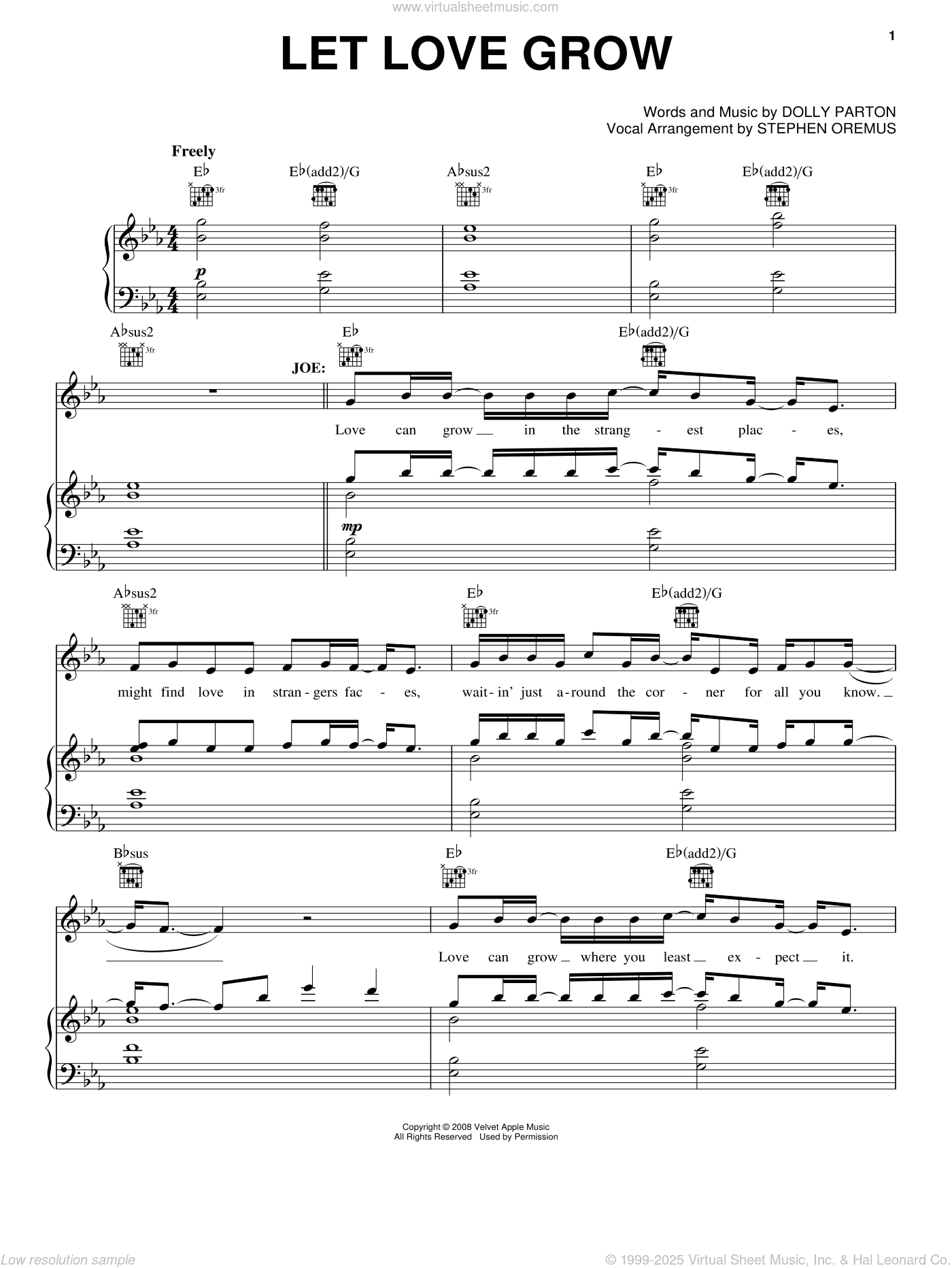 Let Love Grow (from 9 to 5: The Musical)