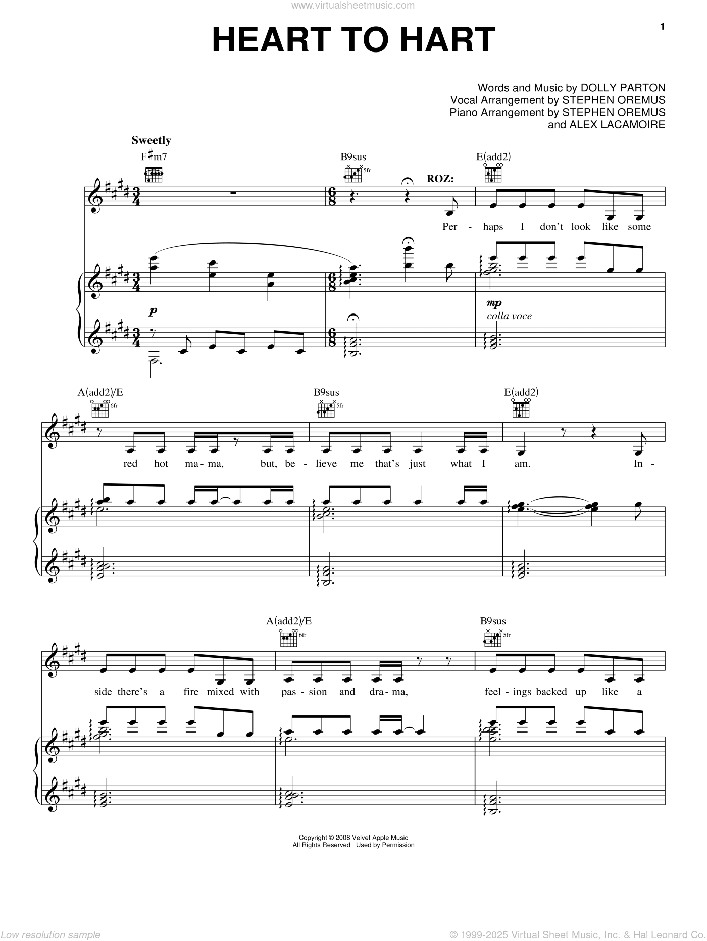 Heart To Hart (from 9 to 5: The Musical)