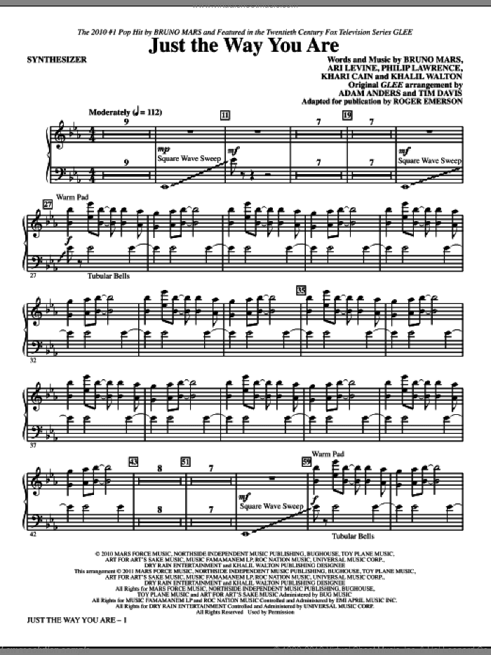 Just The Way You Are (complete set of parts)