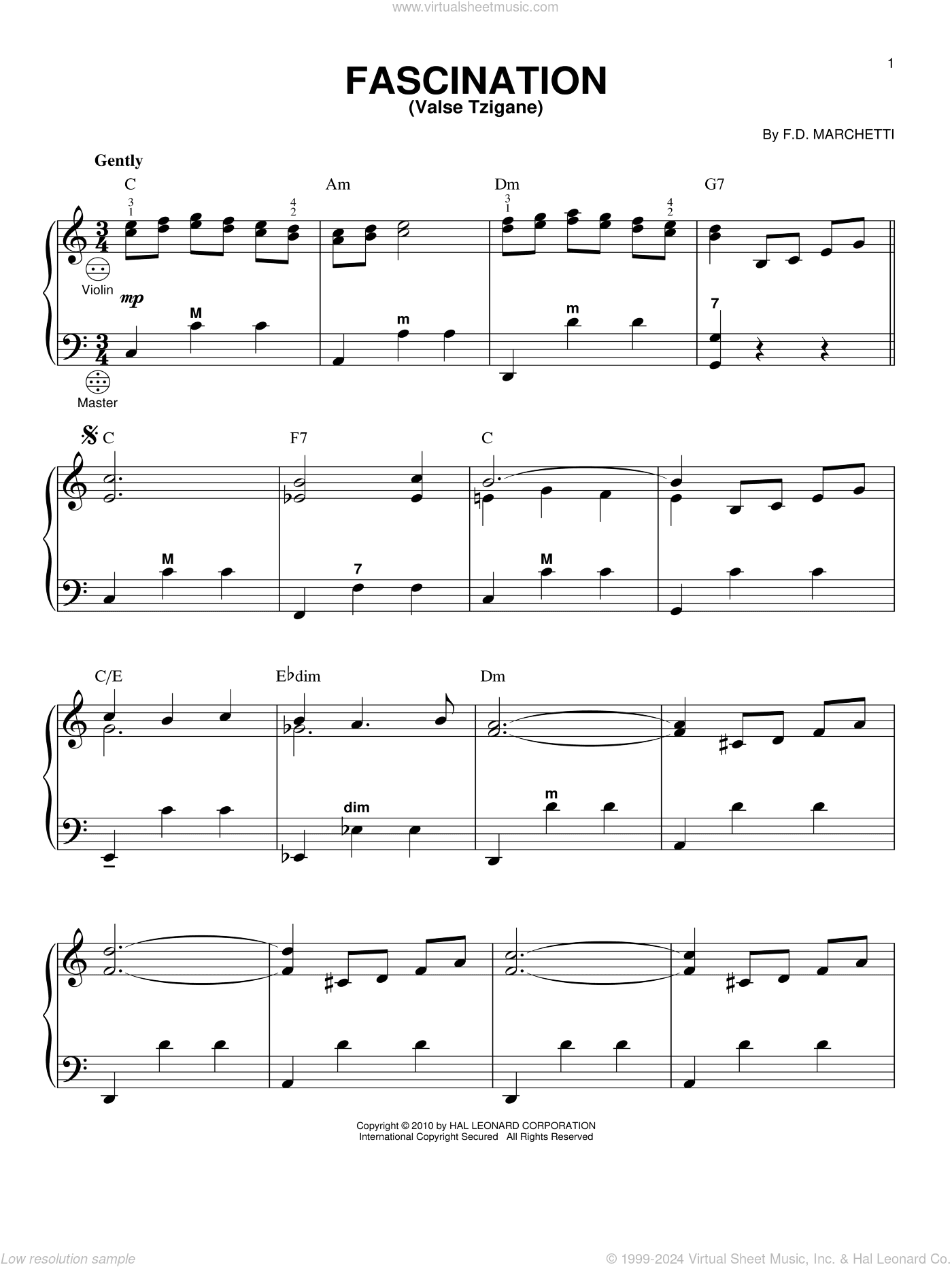 Fascination (Valse Tzigane)