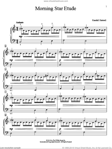 Morning Star Etude