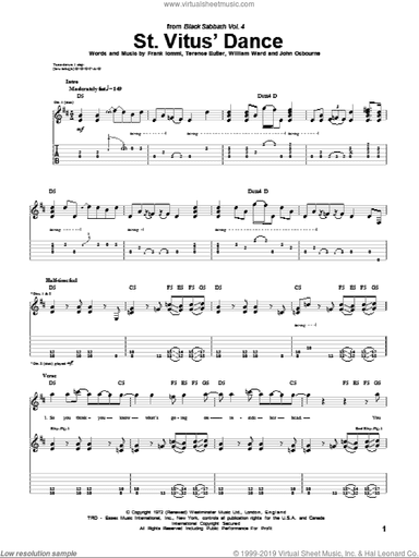 St. Vitus' Dance
