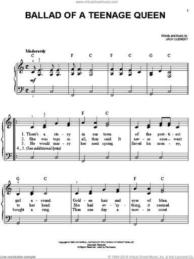 Ballad Of A Teenage Queen