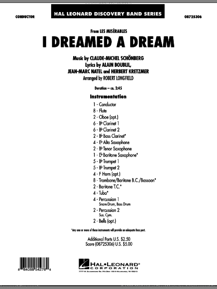 I Dreamed A Dream (from Les Miserables) (COMPLETE)
