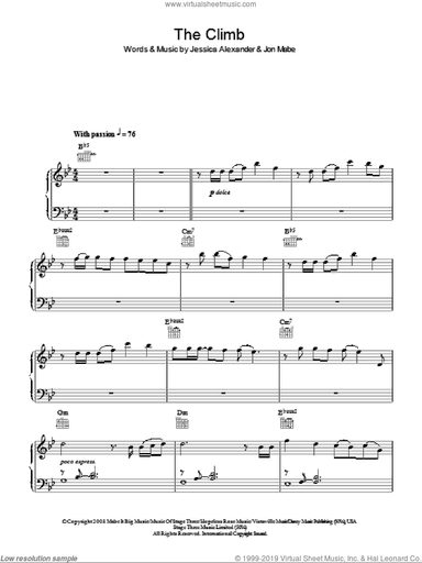 The Climb (from Hannah Montana: The Movie)