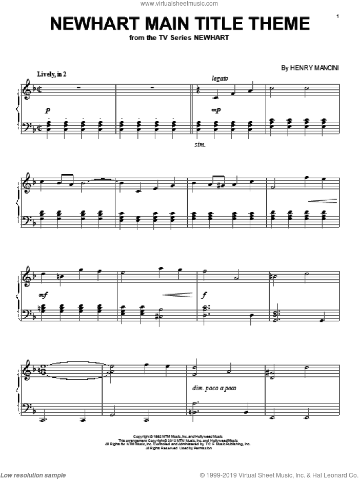 Newhart Main Title Theme