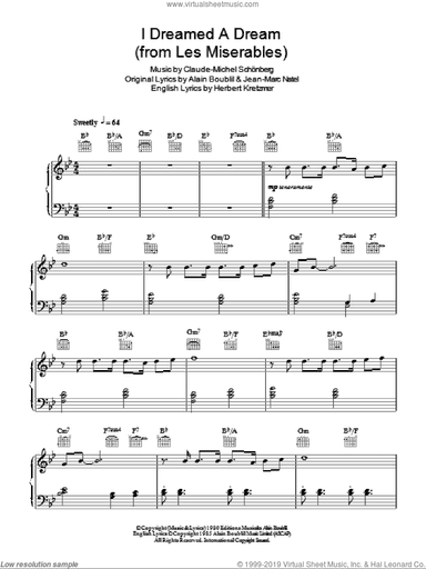 I Dreamed A Dream (from Les Miserables)