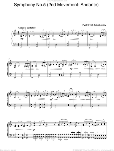 Symphony No. 5 (2nd Movement: Andante)