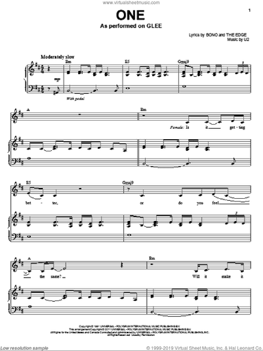 One (Vocal Duet)