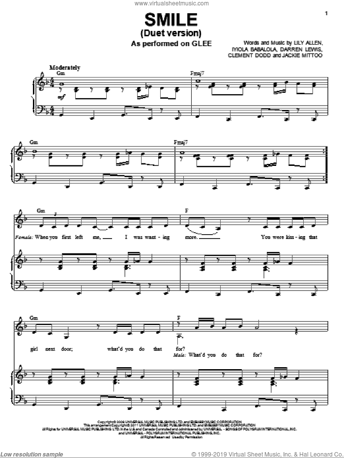 Smile (Vocal Duet)