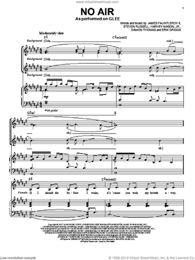 No Air (Vocal Duet)