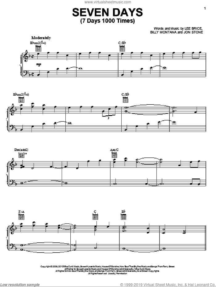 Seven Days (7 Days 1000 Times)