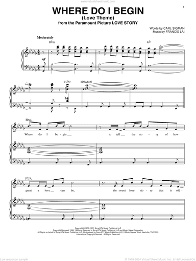 Where Do I Begin (Love Theme)