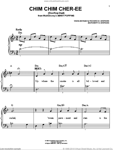 Chim Chim Cher-ee (from Mary Poppins: The Musical)