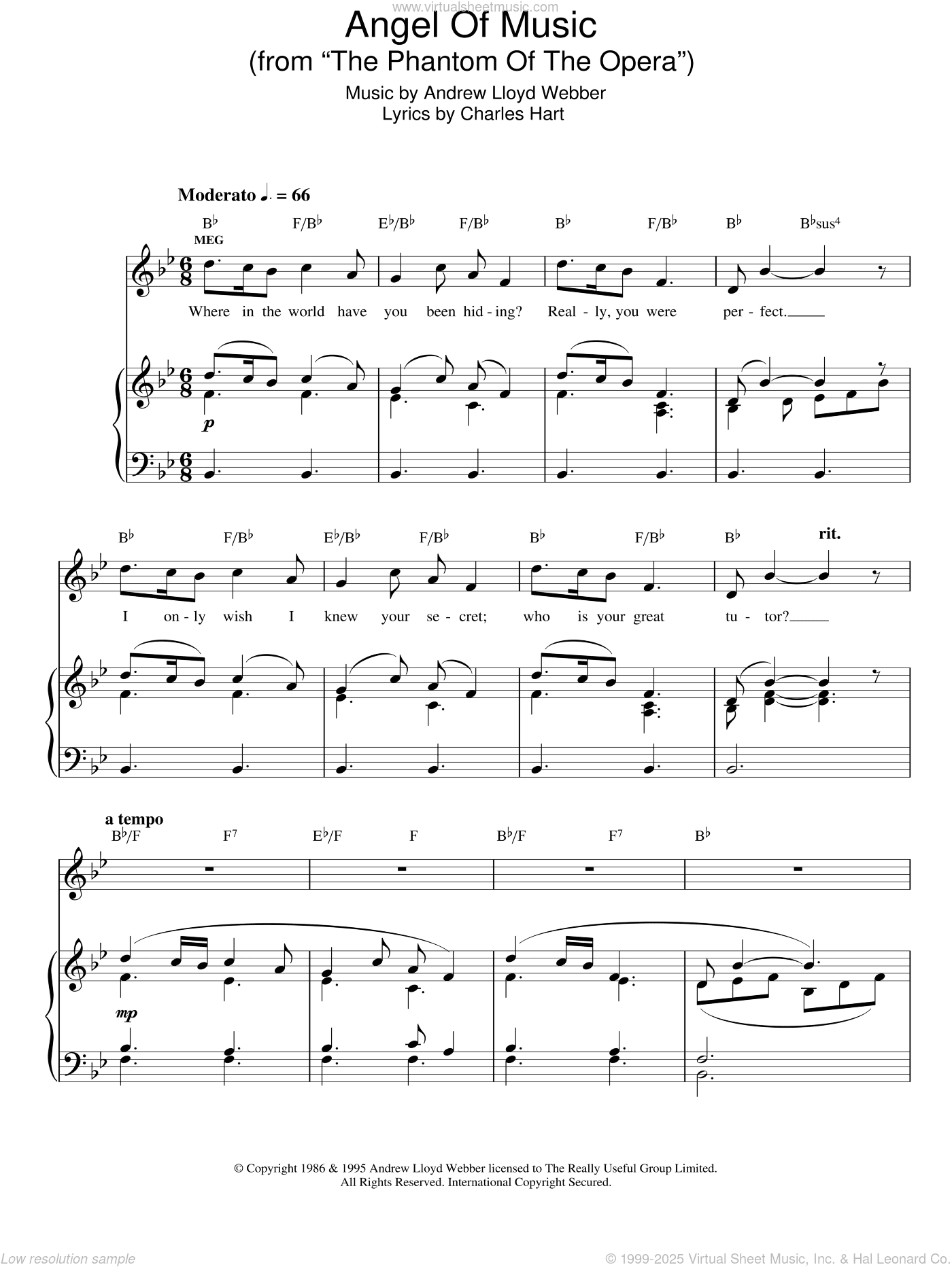 Angel Of Music (from The Phantom Of The Opera)