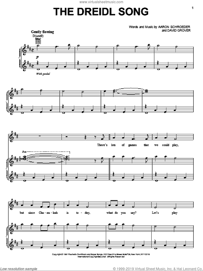 The Dreidl Song