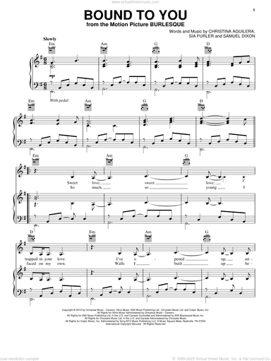 Bound To You (from Burlesque)