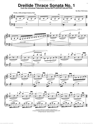 Dreilide Thrace Sonata No. 1