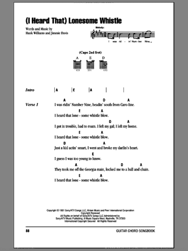 (I Heard That) Lonesome Whistle