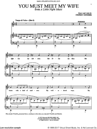 Broadway Selections from A Little Night Music