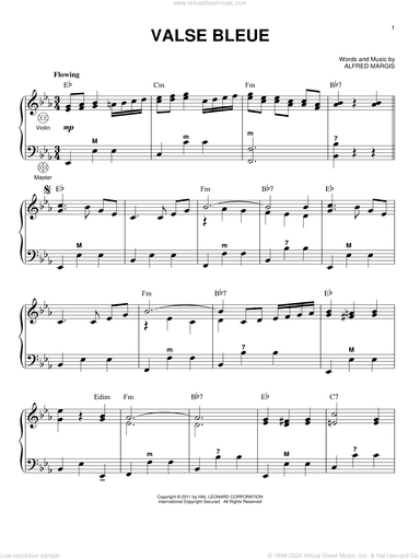 Valse Bleue