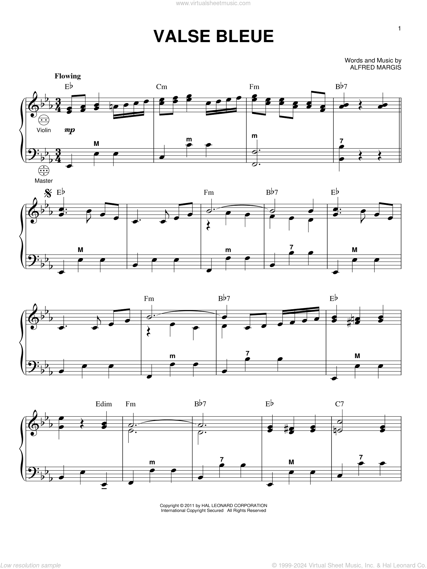 Valse Bleue