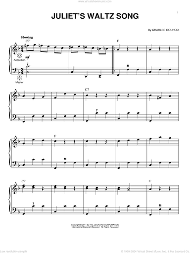 Juliet's Waltz Song