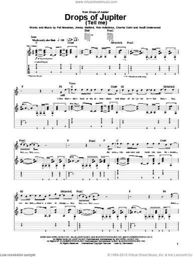 Drops Of Jupiter (Tell Me)