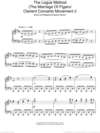 The Logue Method (The Marriage Of Figaro / Clarient Concerto Movement I)