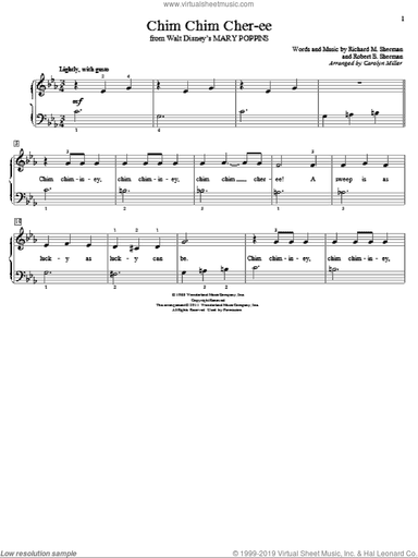 Chim Chim Cher-ee (from Mary Poppins) (arr. Carolyn Miller)