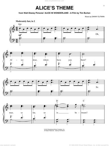 Alice's Theme