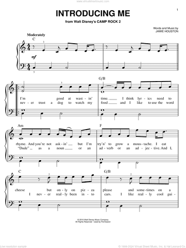 Introducing Me (from Camp Rock 2)