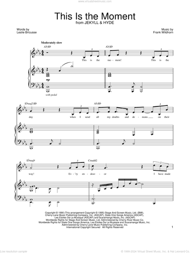 This Is The Moment (from Jekyll and Hyde)