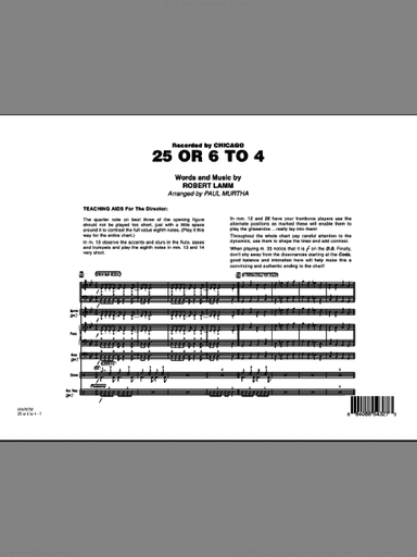 25 Or 6 To 4 (COMPLETE)