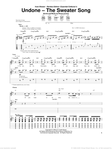 Undone - The Sweater Song