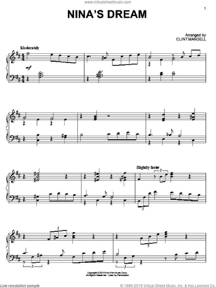 Nina's Dream (from Black Swan)