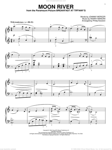 Moon River (arr. Phillip Keveren)