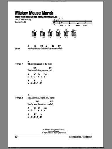 Mickey Mouse March (from The Mickey Mouse Club)