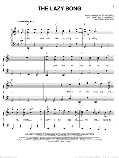 The Lazy Song