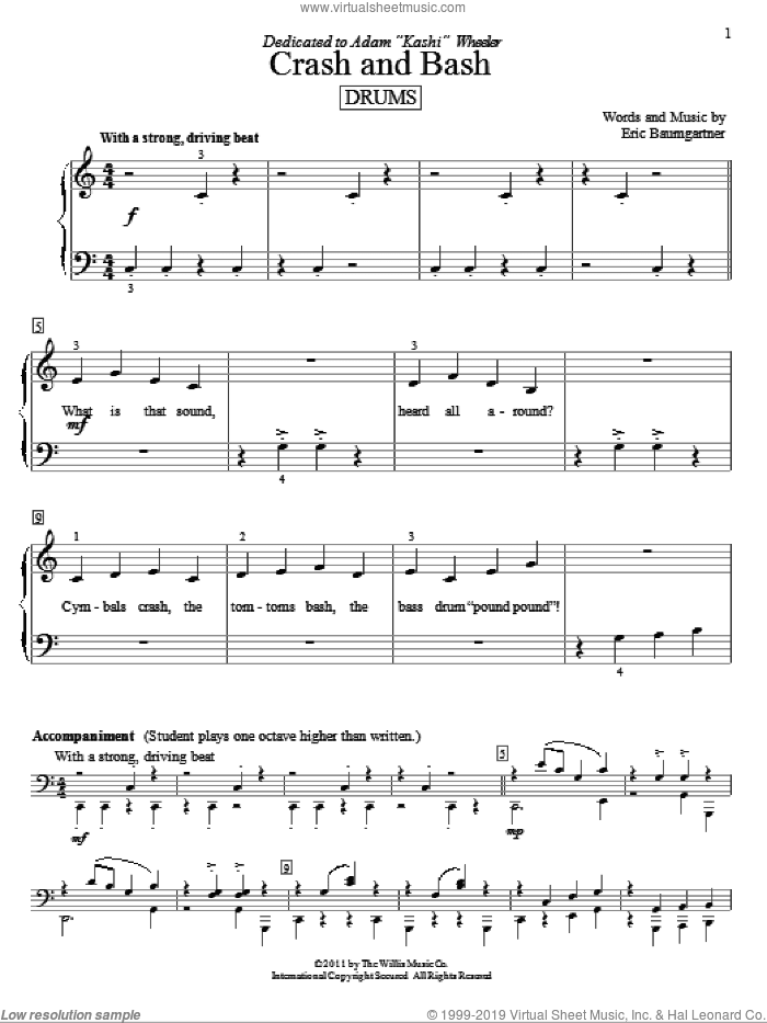 Crash And Bash (Drums)